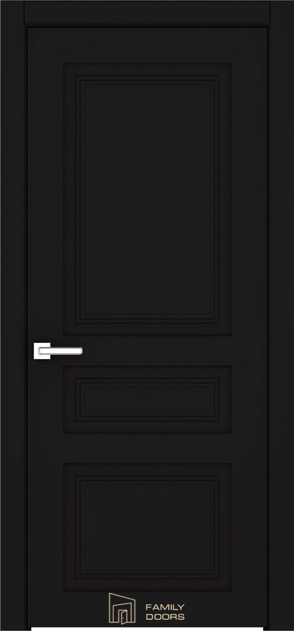 Межкомнатная дверь EC/3.1./Ral9005 (800×2000 мм)