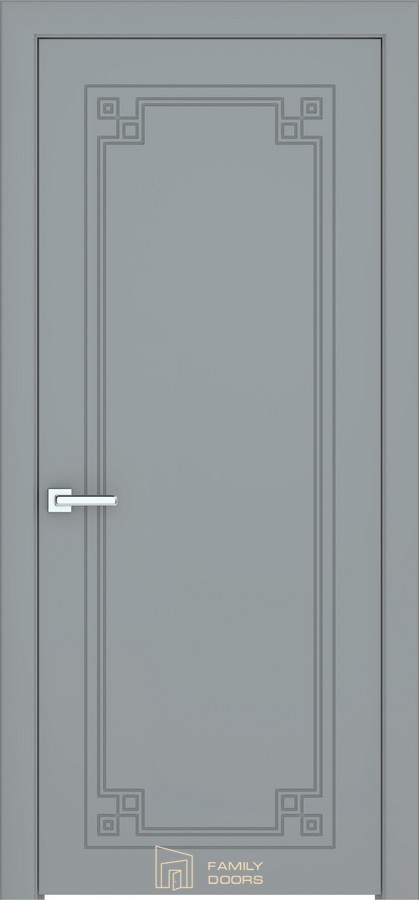 Межкомнатная дверь EM/3./Ral7036