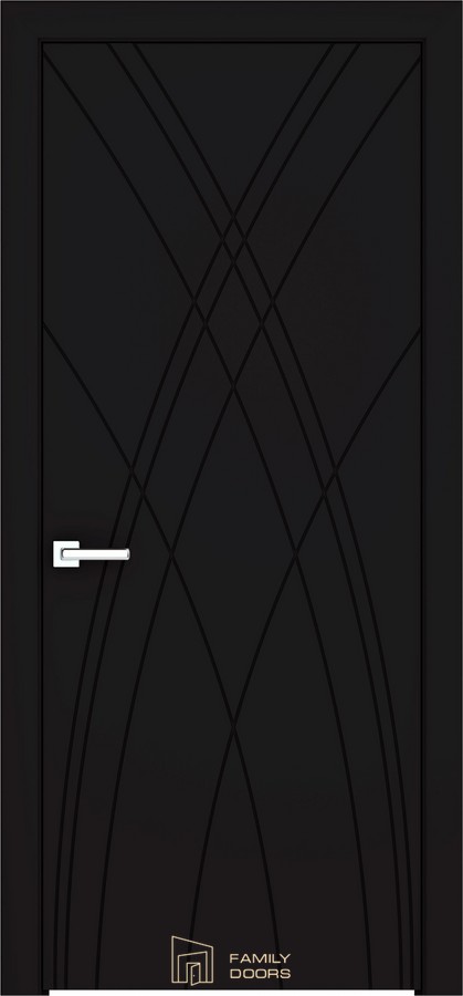 Межкомнатная дверь EM/13./Ral9005
