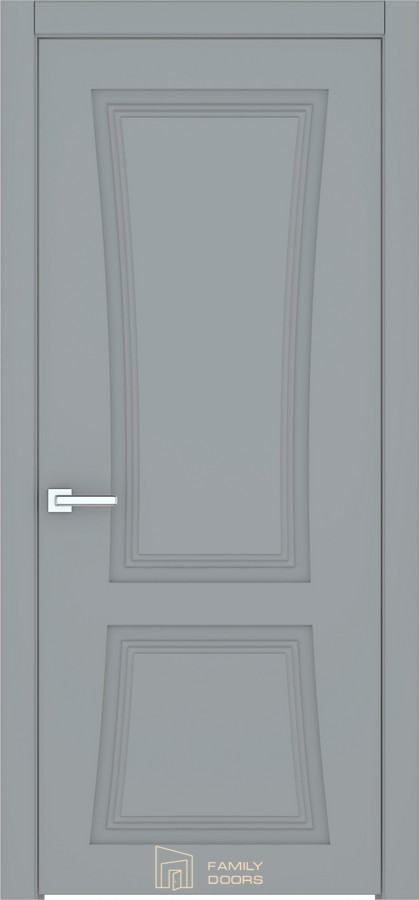 Межкомнатная дверь EC/2.1./Ral7036 (800×2000 мм)