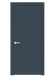 Межкомнатная дверь EC/6.1./Ral7016 (600×2000 мм)
