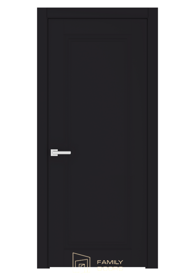 Межкомнатная дверь EC/7.1./Ral9005 (600×2000 мм)