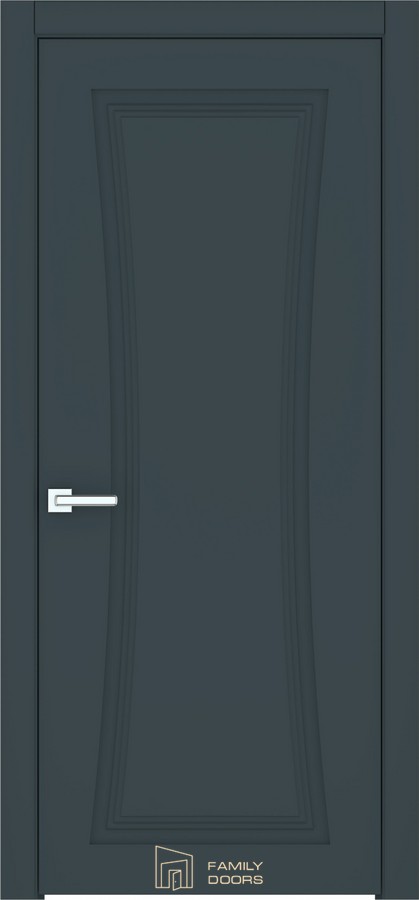 Межкомнатная дверь EC/2.3./Ral7016 (900×2000 мм)