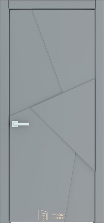 Межкомнатная дверь E3D/4./Ral7036
