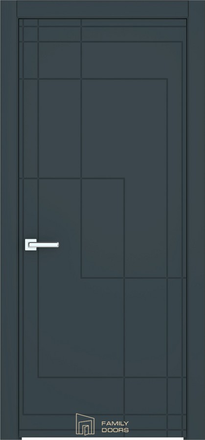 Межкомнатная дверь EM/9./Ral7016 (900×2000 мм)