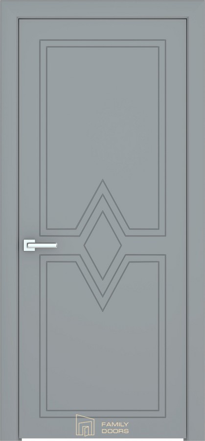Межкомнатная дверь EM/4./Ral7036