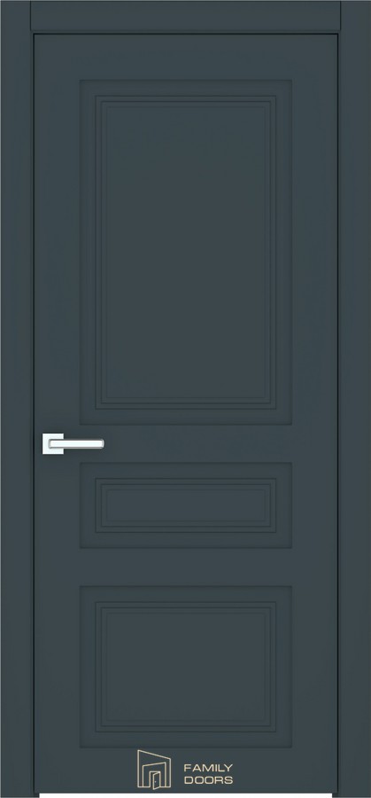 Межкомнатная дверь EC/3.1./Ral7016 (800×2000 мм)