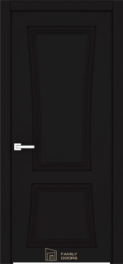 Межкомнатная дверь EC/2.1./Ral9005 (900×2000 мм)