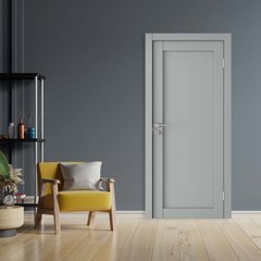 Міжкімнатні двері P/М1/сірий шифер
