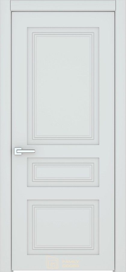 Межкомнатная дверь EC/3.1./Ral7047 (900×2000 мм)