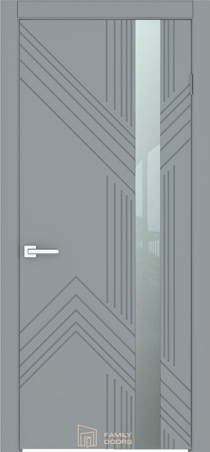 Межкомнатная дверь EHT/3./Ral7036