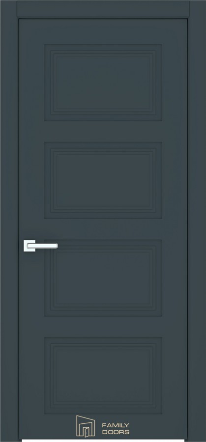 Межкомнатная дверь EC/3.3./Ral7016 (800×2000 мм)