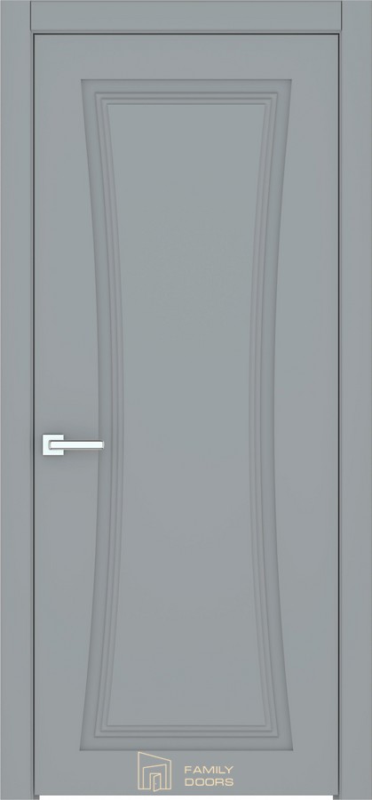 Межкомнатная дверь EC/2.3./Ral7036 (900×2000 мм)
